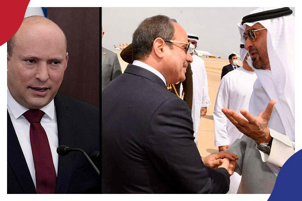 السفينة تغرق: ماذا وراء اللقاء الثلاثي بين السيسي وبينيت وبن زايد في مصر؟