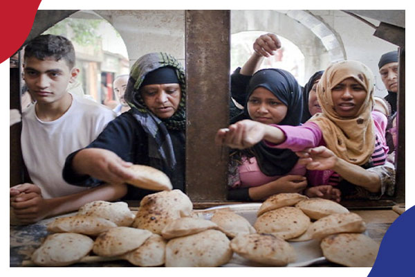 وول ستريت جورنال: أزمة الخبز أكبر تحد لحكومة السيسي منذ 2013 